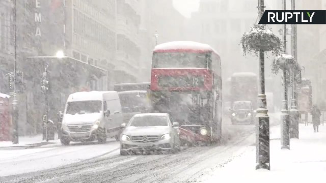'Beast from the East' Blankets London in Snow