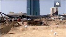 Israeli archaeologists discover Egyptian beer vessels in Tel Aviv.
