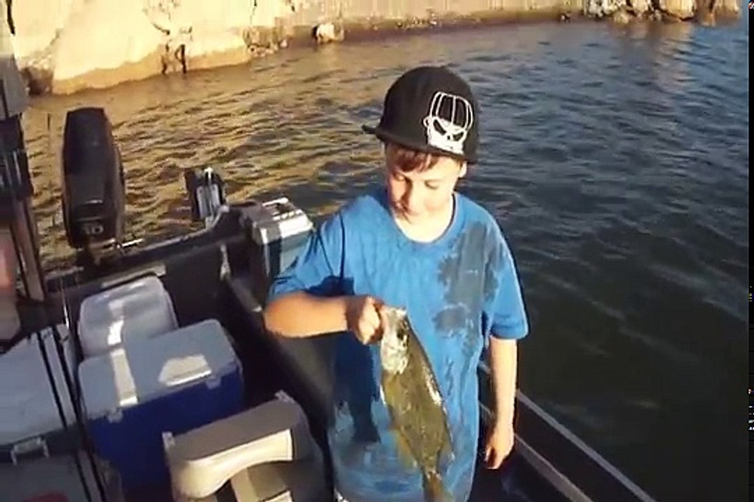 Night Crappie Fishing Video