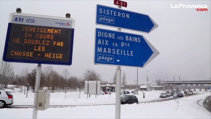 Les images de Sisteron sous la neige