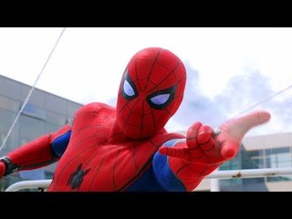 Spiderman - All Fight & Swinging Scenes - Airport Battle - Captain America: Civil War HD