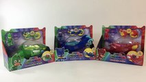 PJ Masks Deluxe Vehicles Catboy Cat-Car Gekko Mobile Owlette Owl Glider || Keiths Toy Box