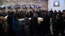 Moscow funeral: 