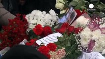 Thousands pay tribute to murdered Russian opposition politician