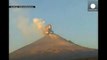 Mexico volcano eruption causes further flight cancellations