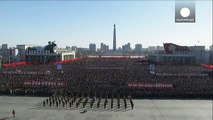 Thousands rally in North Korea in support of Kim Jong-un