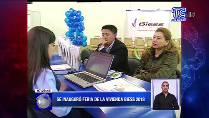 Se inauguró feria de la vivienda BIESS 2018