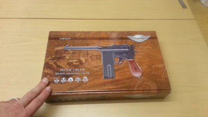 REVIEW- Mauser C96 UMAREX LEGENDS CO2 4.5 mm BBs