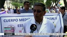 Perú: tras paro de 48 horas, gremio médico prepara huelga indefinida