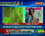 Malayalam magazine's bold cover shows woman breastfeeding a baby in open