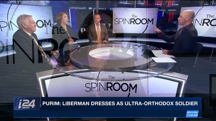 THE SPIN ROOM | Purim: Liberman dresses as Ultra-Orthodox soldier | Thursday, March 1st 2018