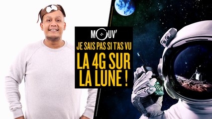 Je sais pas si t'as vu... La 4G sur la lune ! #JSPSTV