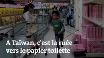 Pourquoi des milliers de Taïwanais se ruent sur du papier toilette