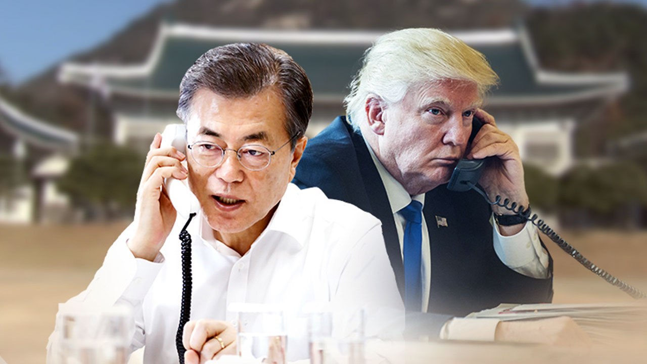 문 대통령, 트럼프와 통화..."조만간 대북특사 파견" / YTN