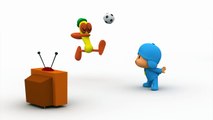 Pocoyo football: EURO 2016 - WALES vs. BELGIUM - 1st July