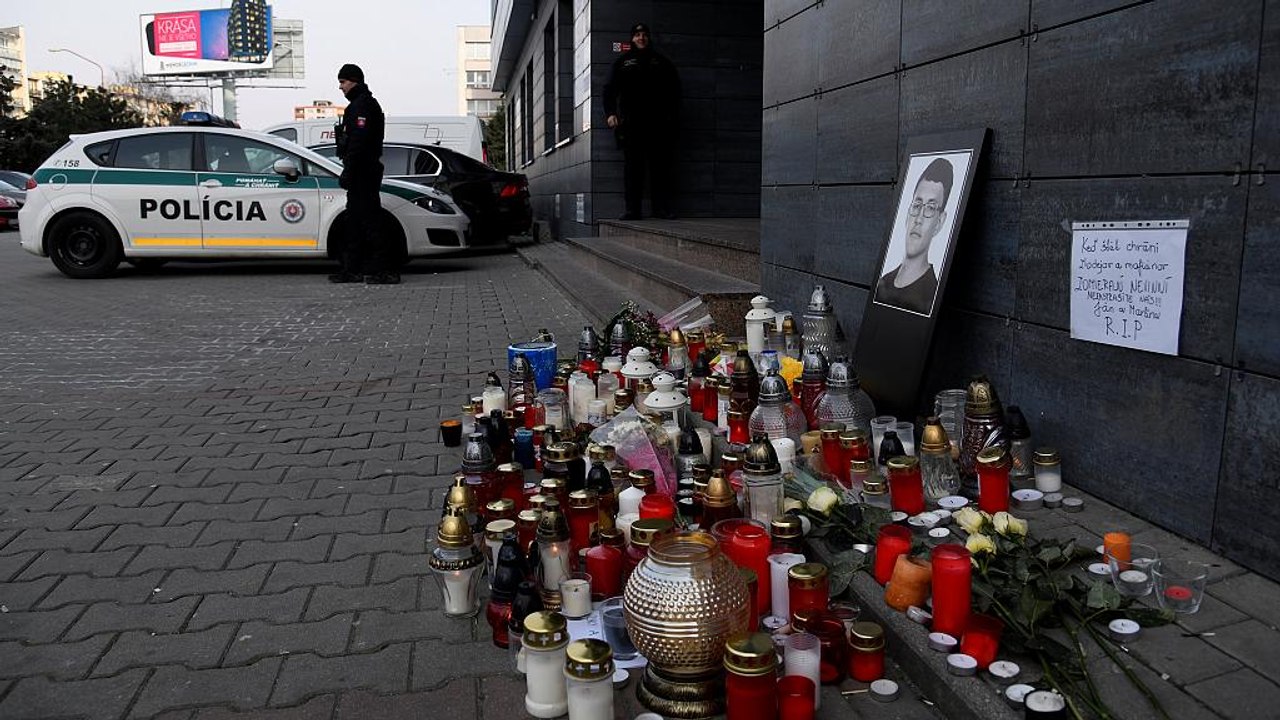Nach Journalistenmord in der Slowakei: Mehrere Festnahmen