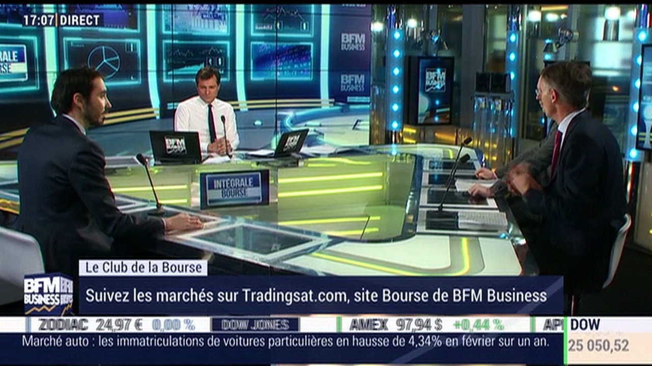 Le Club de la Bourse: Cyrille Geneslay, Cyrille Pichot de Cayeux, Pierre-Alexis Dumont et Andrea Tueni - 01/03