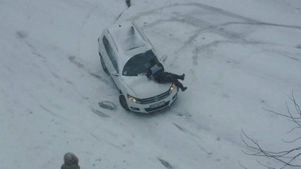 „Weißer“ Märzanfang in Europa - von Schottland bis Südfrankreich schlittern Autofahrer über Fernstraßen