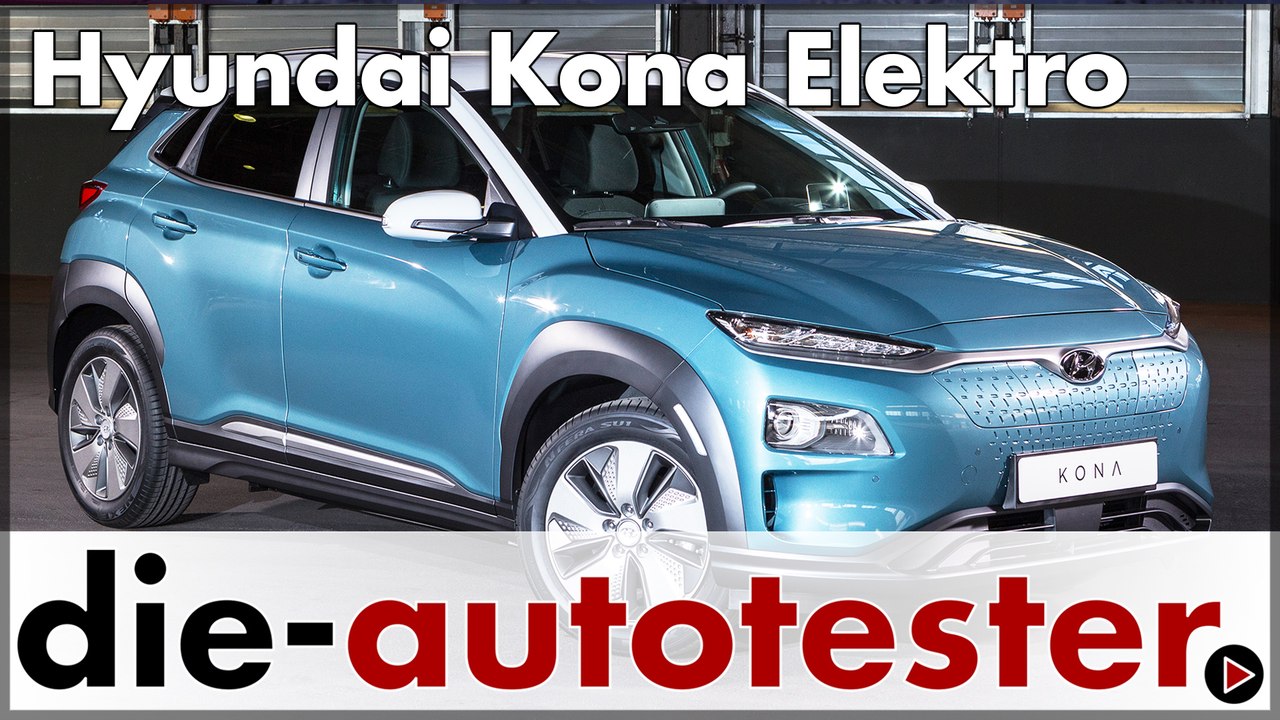 Hyundai kona elektro: sitzprobe im ersten voll elektrisch b-suv | auto | deutsch