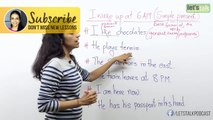 English Grammar lesson - Mistakes made using 'Simple Present Tense' ( Learn English)