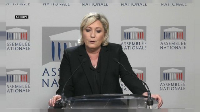 French far-right leader Marine Le Pen is charged with posting gruesome tweets from so-called Islamic State