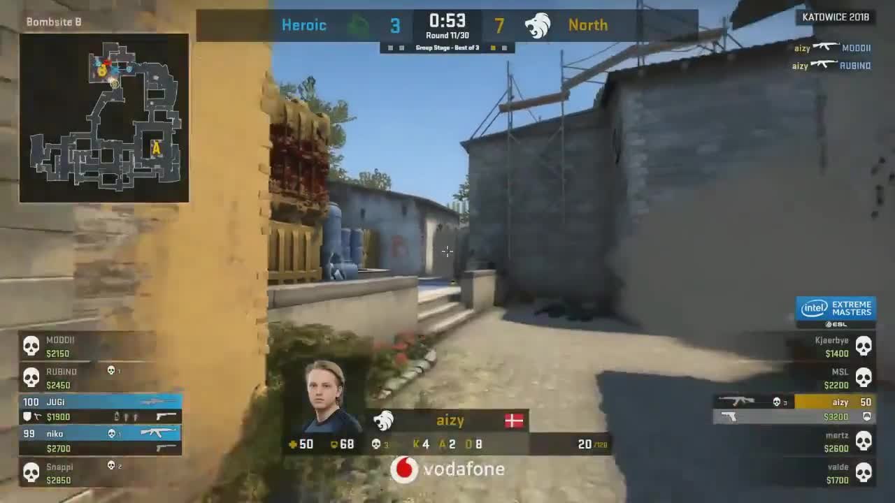 1v4 ACE Clutch