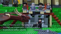 LEGO Trading Oil-Based Plastic Pieces for Plant-Based
