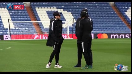Así viajo el PSG a Madrid para los Octavos de Champions