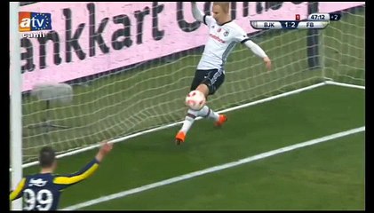 Ozbayrakli GOAL - Besiktas vs Fenerbahce (1 - 2)
