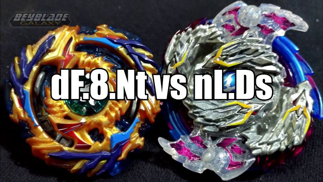 Drain Fafnir .8.Nt vs Nightmare Longinus .Ds - [Beyblade Burst - ベイブレードバースト]