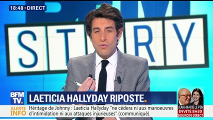 Héritage de Johnny: Laeticia Hallyday riposte