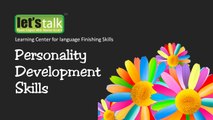 Personality Development Skills - Let's Talk English Speaking Mumbai
