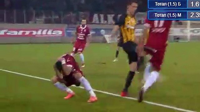 Masoud Shojaei Goal - AEL Larissa 0-1 AEK Athens