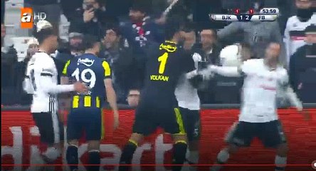Ricardo Quaresma Red Card  HD - Besiktas	1-2	Fenerbahce 01.03.2018