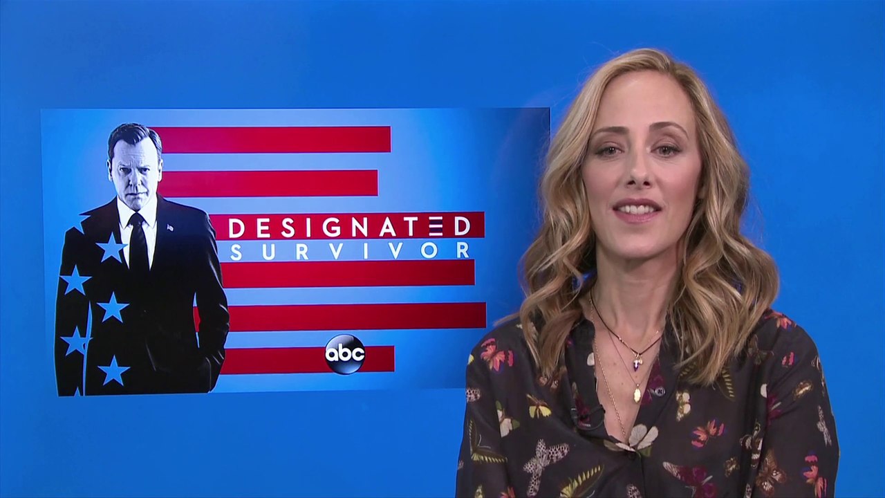 IR Interview: Kim Raver For "Designated Survivor [ABC-S2]