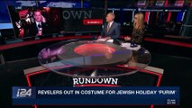 THE RUNDOWN | Revelers out in costume for Jewish Holiday 'Purim' | Thursday, March 1st 2018