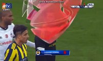 Red card golkiper Demirel V. (1-2) Besiktas vs Fenerbahce