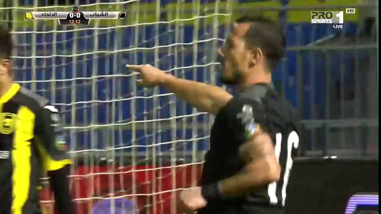 أهداف مباراة الشباب - الاتحاد ضمن منافسات الجول...