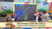 Presentadora y cantante chilena considera que le robaron los premios a Mirella Cesa en Viña del Mar