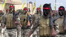 Kurdish, Arab fighters in north Syria parade at end of training