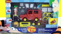 Brinquedo Carro do Ferb Montando 28 Peças e Adesivos - Ferb My Ride. Brinquedos Em Português