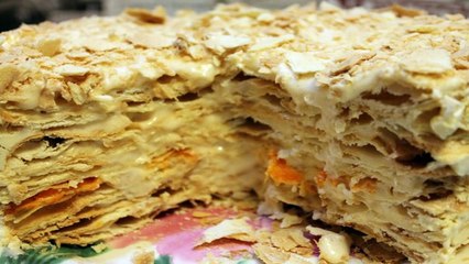 ВрЕмЯ ЕсТь ✔ ООЧЕНЬ ХРУСТЯЩИЙ ТОРТ НАПОЛЕОН КЛАССИЧЕСКИЙ (ПОШАГОВО)