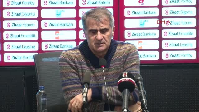Beşiktaş Teknik Direktörü Şenol Güneş'in Açıklamaları - Hd