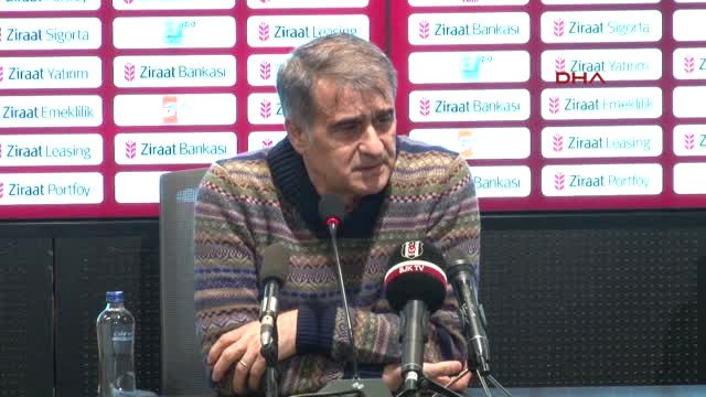 Beşiktaş Teknik Direktörü Şenol Güneş'in Açıklamaları - Hd