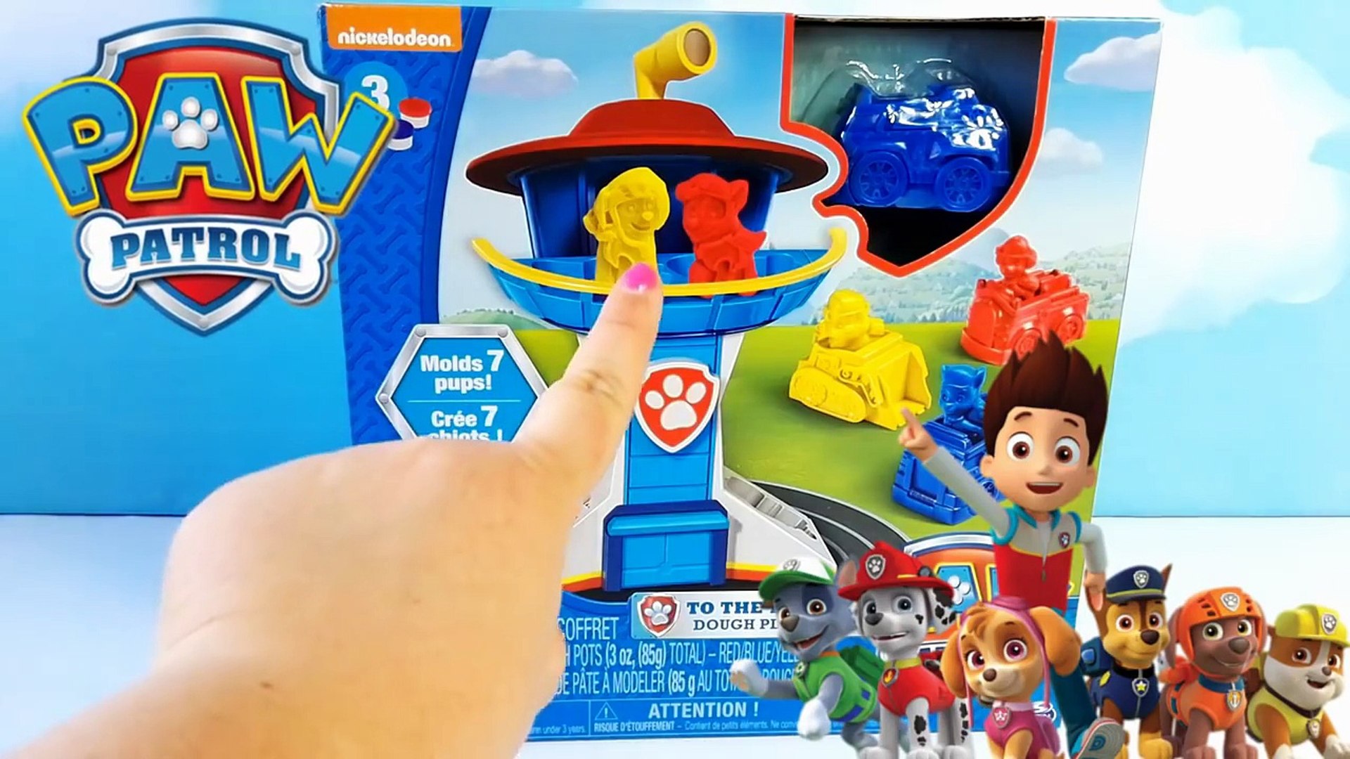 patrulla canina de plastilina