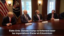 Trump va frapper les importations d'acier avec de fortes taxes