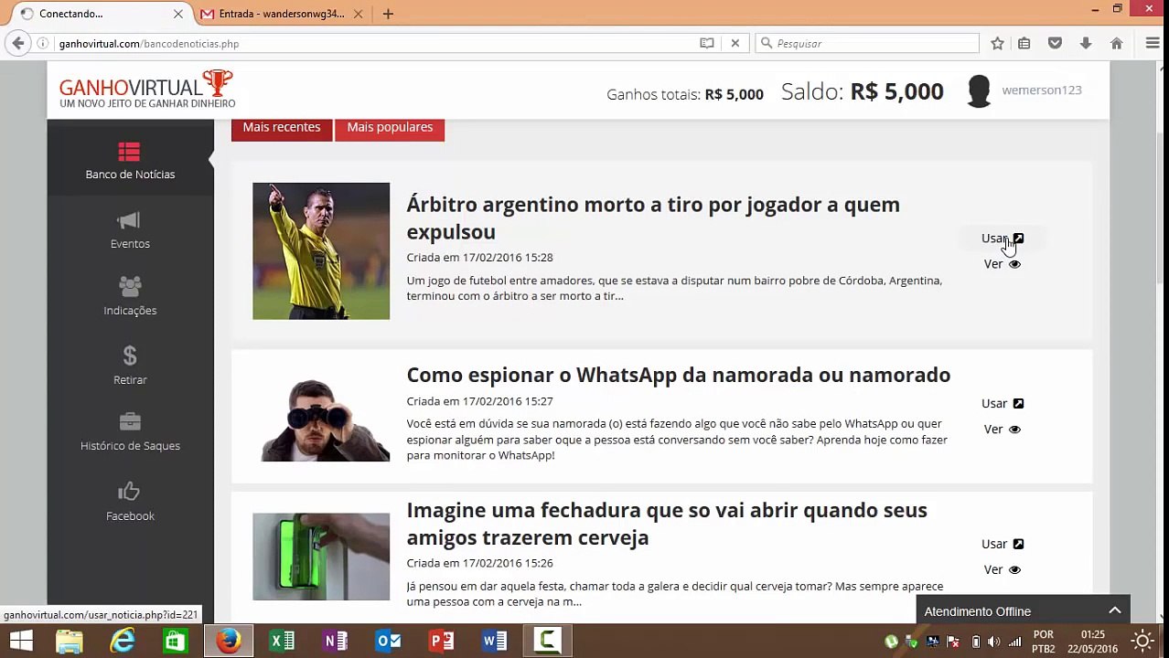 como colocar creditos no celular de graça 2016