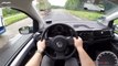 VW up! 1.0 MPI BlueMotion (2016) on German Autobahn - POV Top Speed Drive