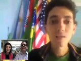 Brazil: Young Aspiring Diplomat Already Has Flags and an International Cat