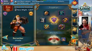 Lords Mobile: Berserker aka Ursula MAXED OUT Review